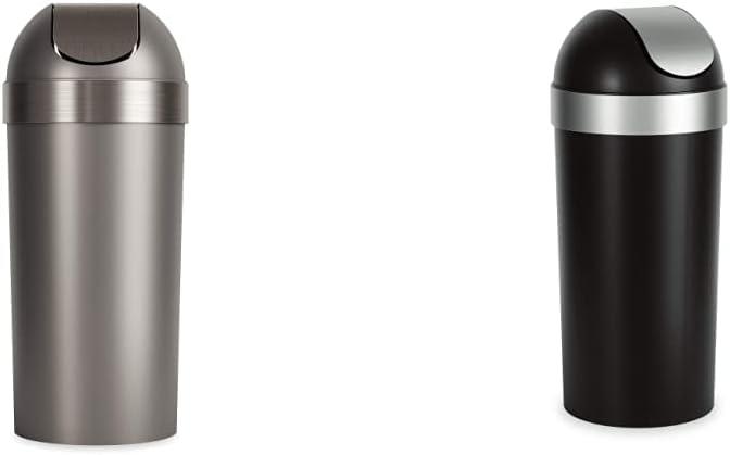 image:imageUmbra Venti SwingTop 165Gallon Kitchen Trash Can 35Inch Tall PewterPewter