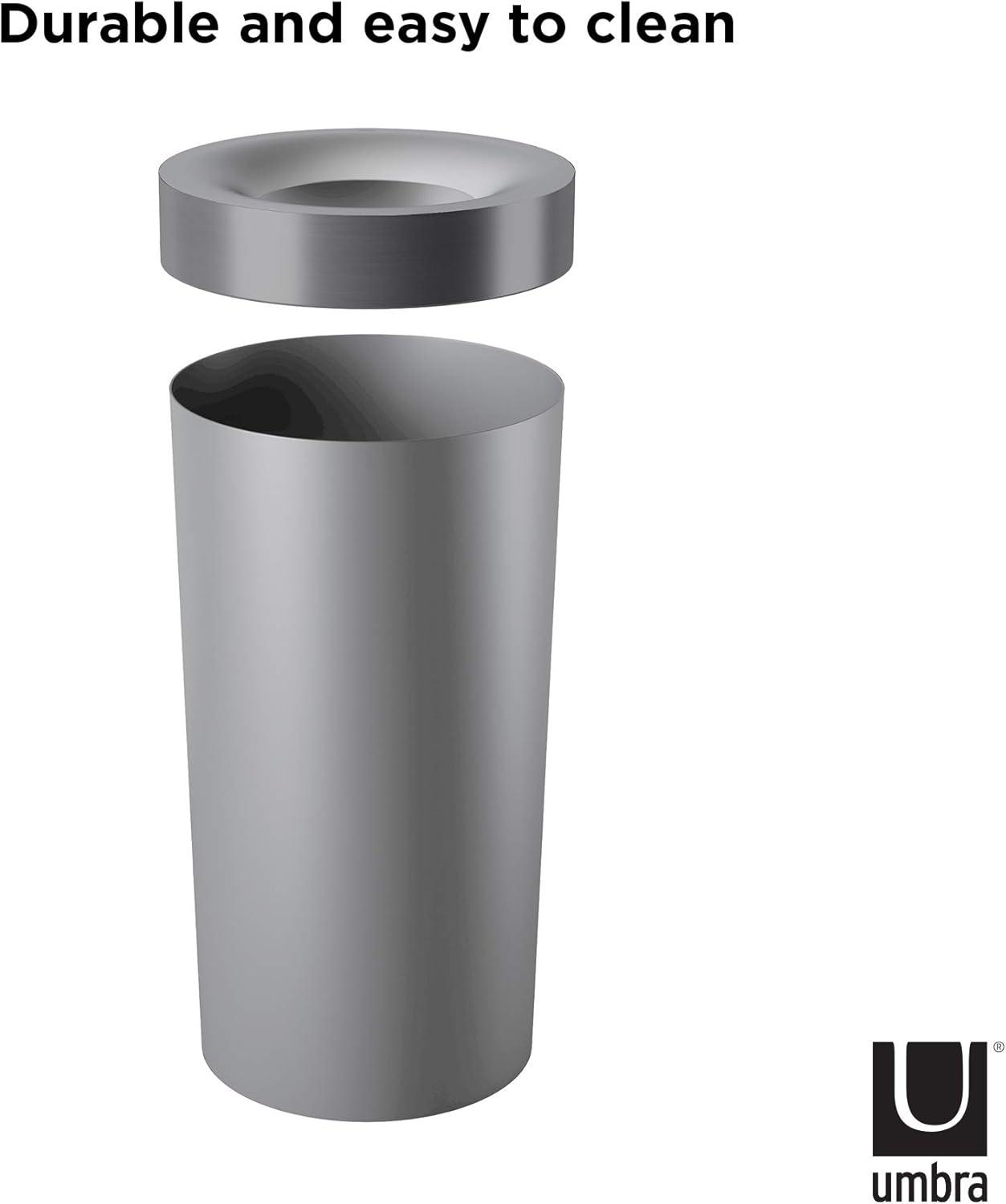 image:imageUmbra Venti SwingTop 165Gallon Kitchen Trash Can 35Inch Tall PewterPewter
