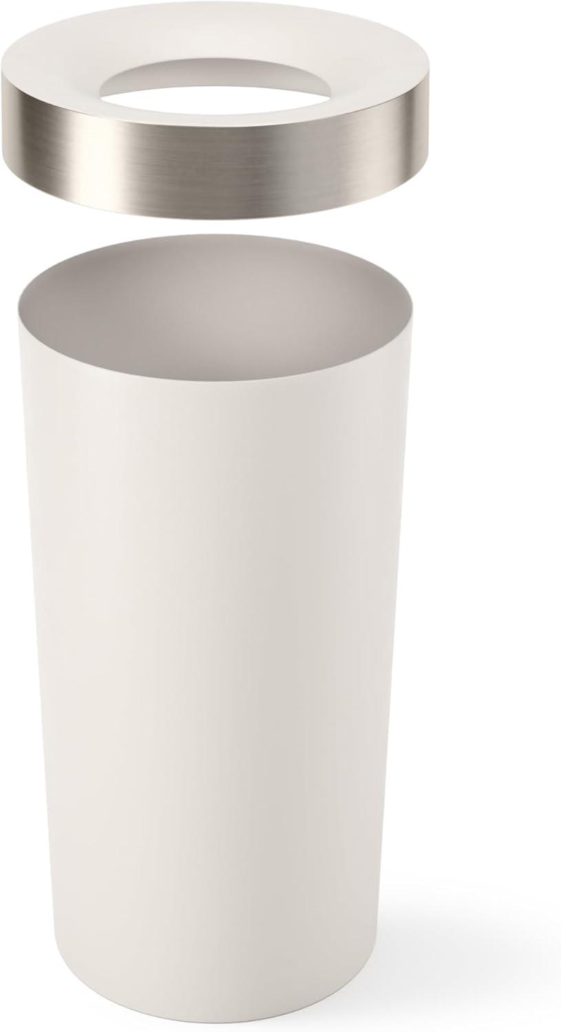 image:imageUmbra Vento Kitchen Trash Can with Open Top Large 16Gallon 62 L Capacity SandSand
