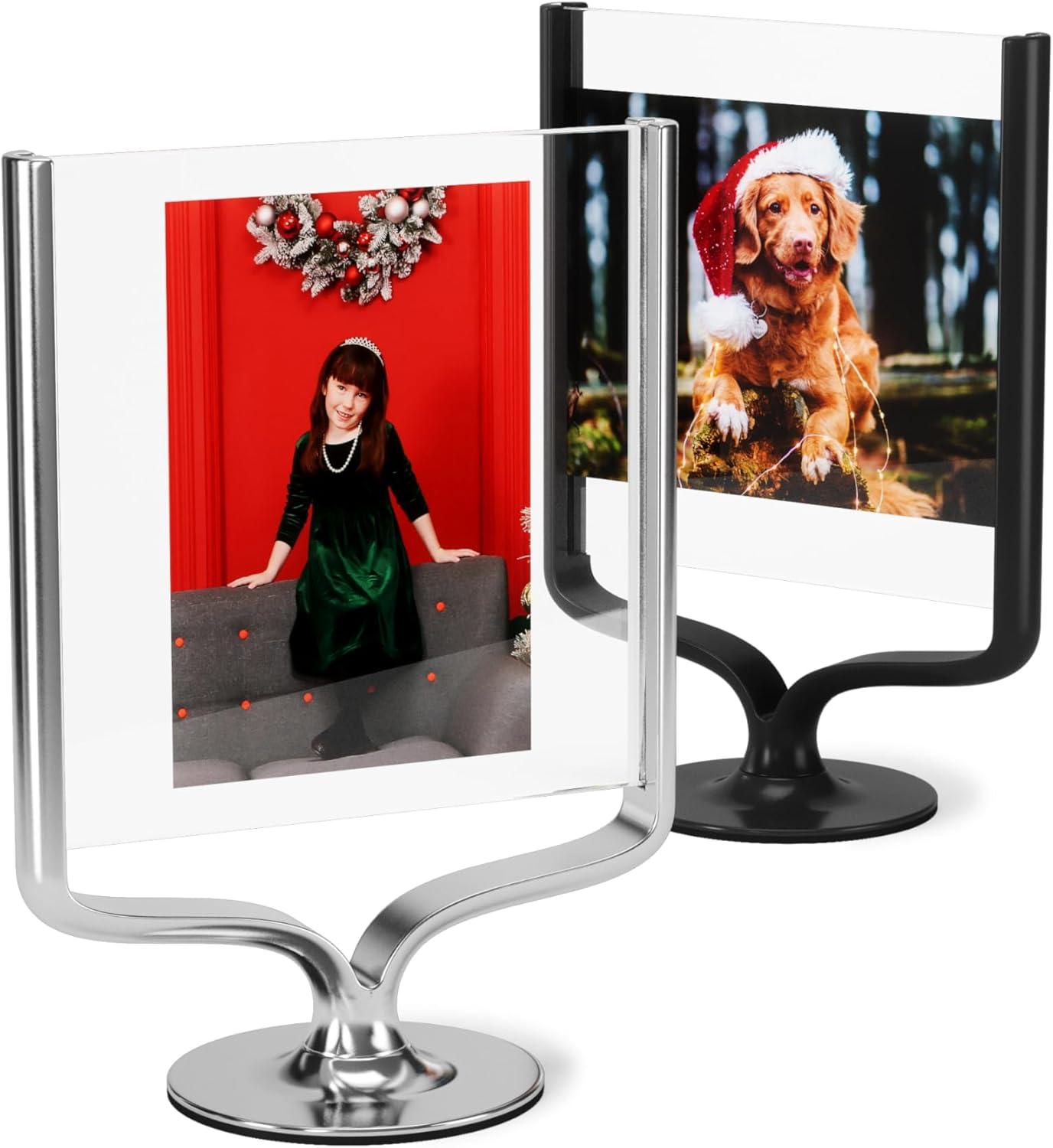 image:imageUmbra Wishbone Tabletop Picture Frame BlackChrome