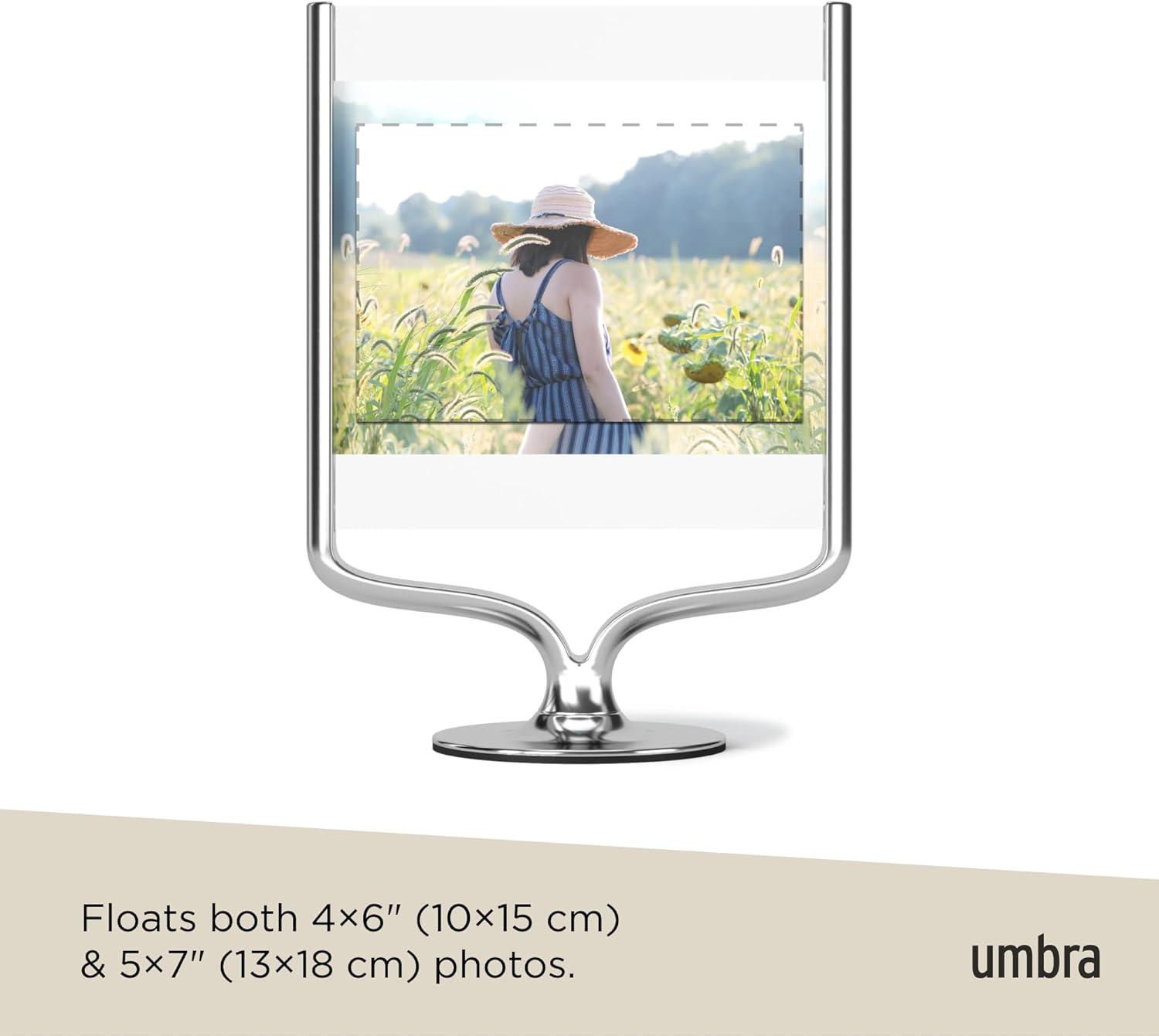 image:imageUmbra Wishbone Tabletop Picture Frame BlackChrome