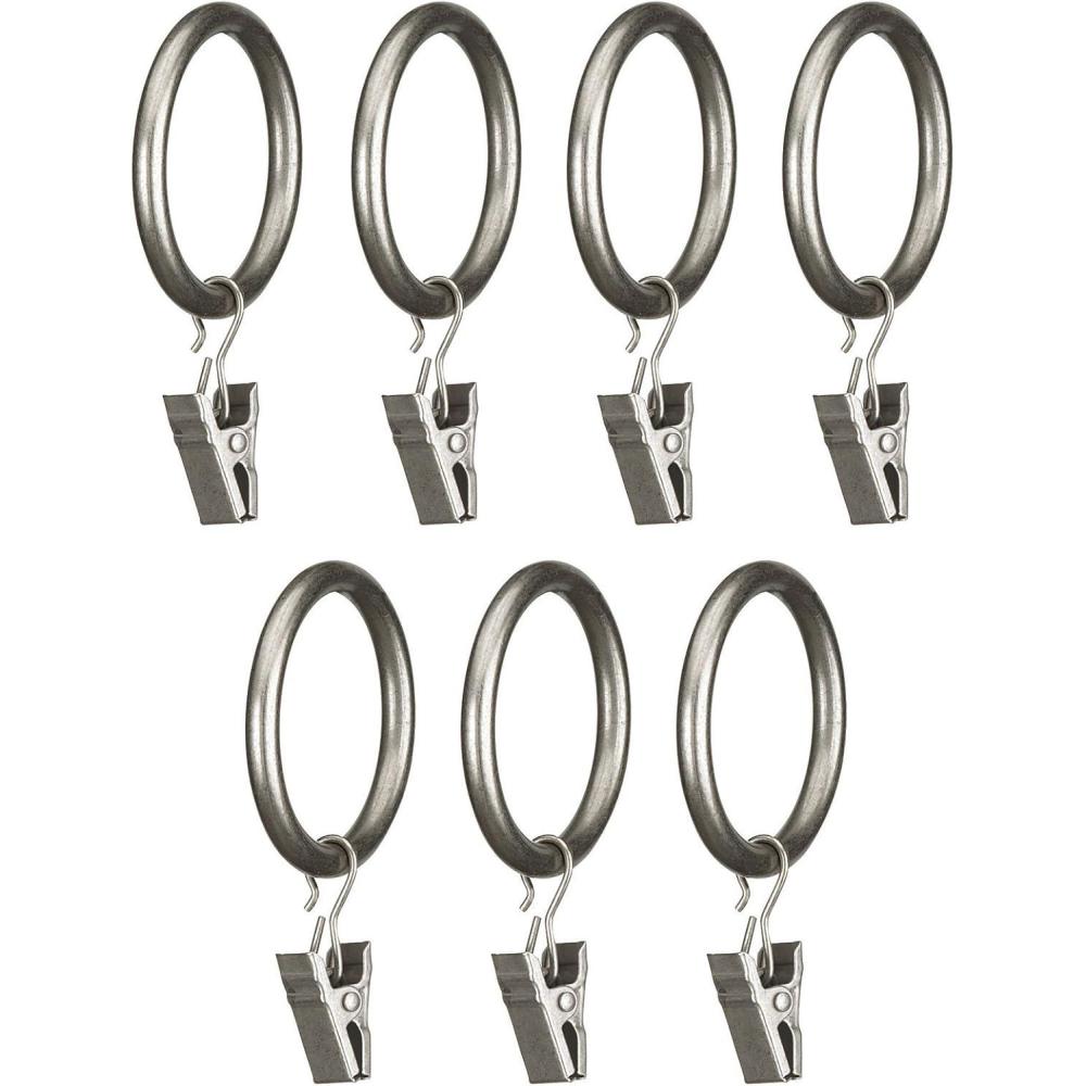 image:imageUmbra 112inch Clip Drapery Ring for a 1 Curtain Rod