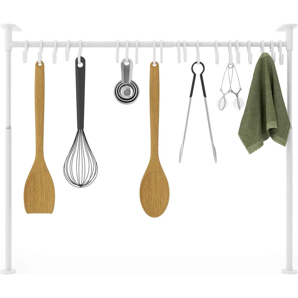 image:imageUmbra Anywhere Kitchen Tension 20 Hooks WhiteWhite