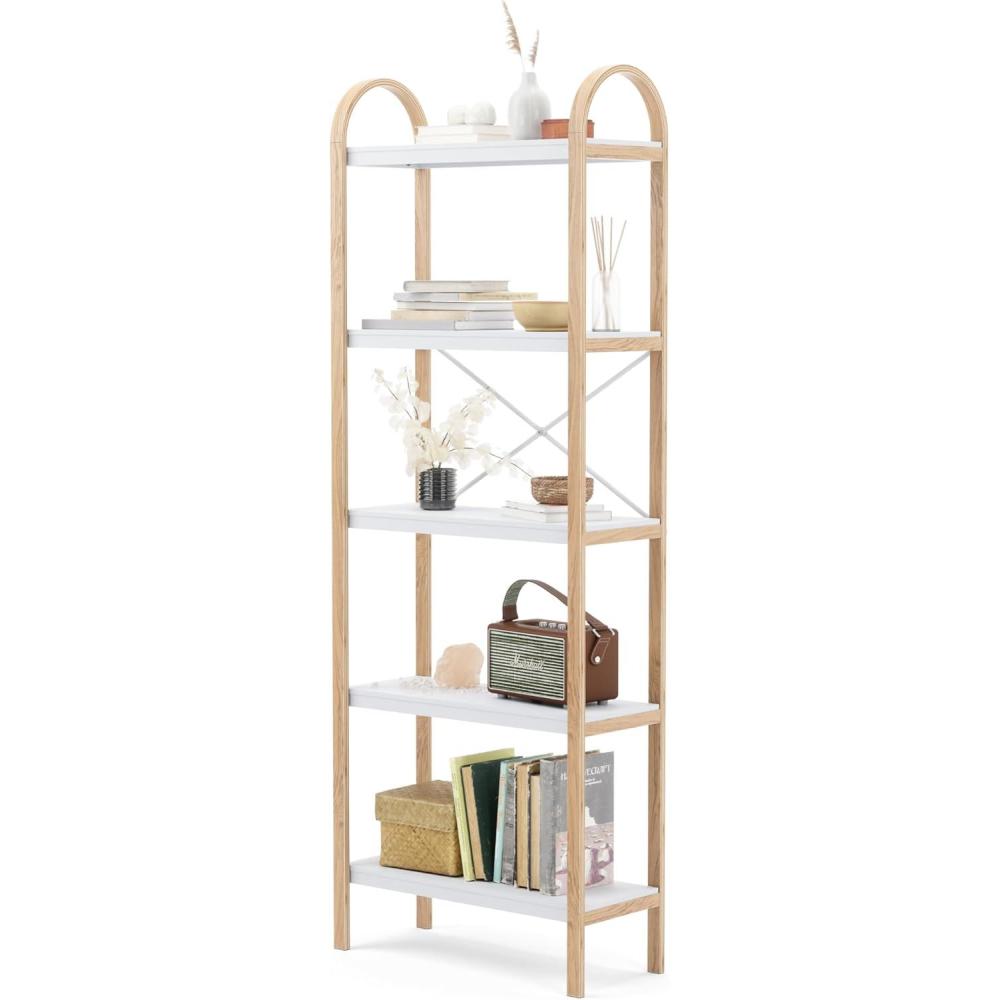 image:imageUmbra Bellwood OverTheToilet Shelf for Bathroom or Powder Room WhiteNaturalWhiteNatural
