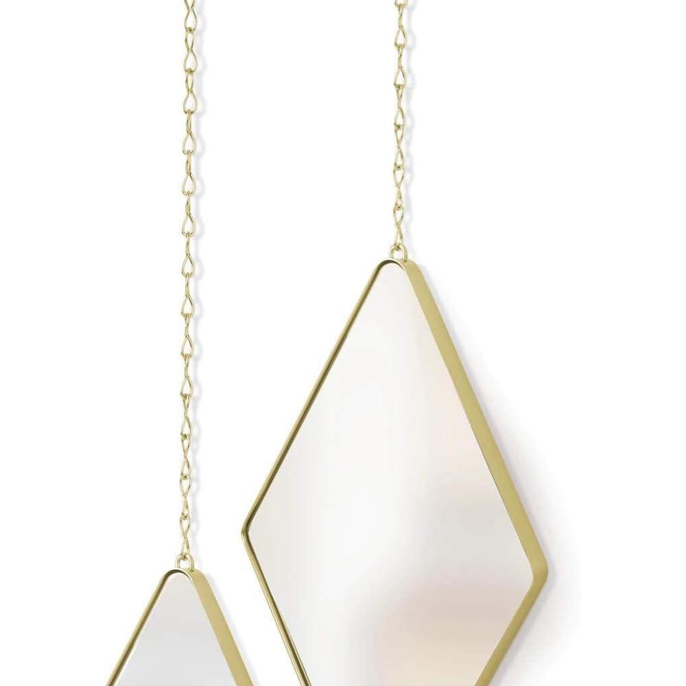 image:imageUmbra Dima Mirrors Set of 3 Trio of Decorative MirrorsBrass