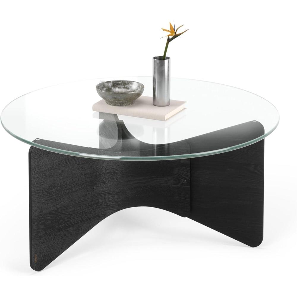 image:imageUmbra Madera Round Modern and Contemporary Coffee Table BlackBlack