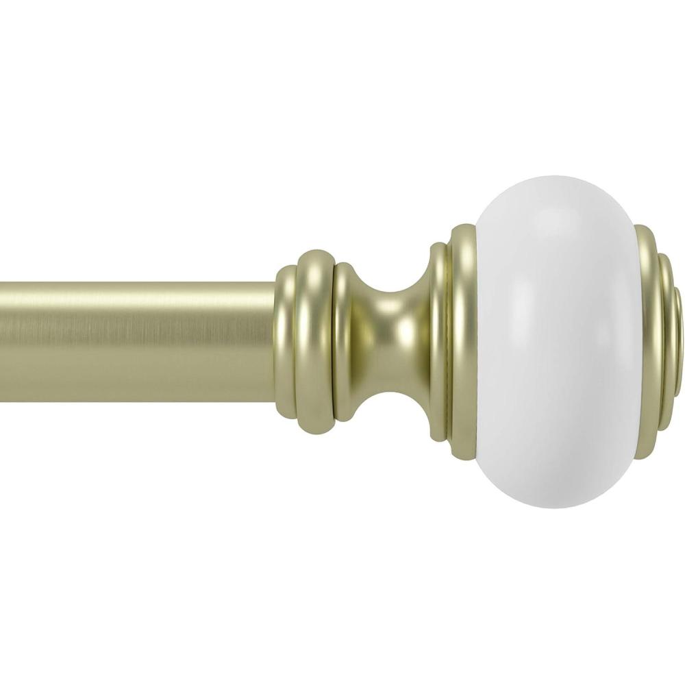 image:imageUmbra Marbello Curtain Rod for Window 36 to 72Inches PewterBrass