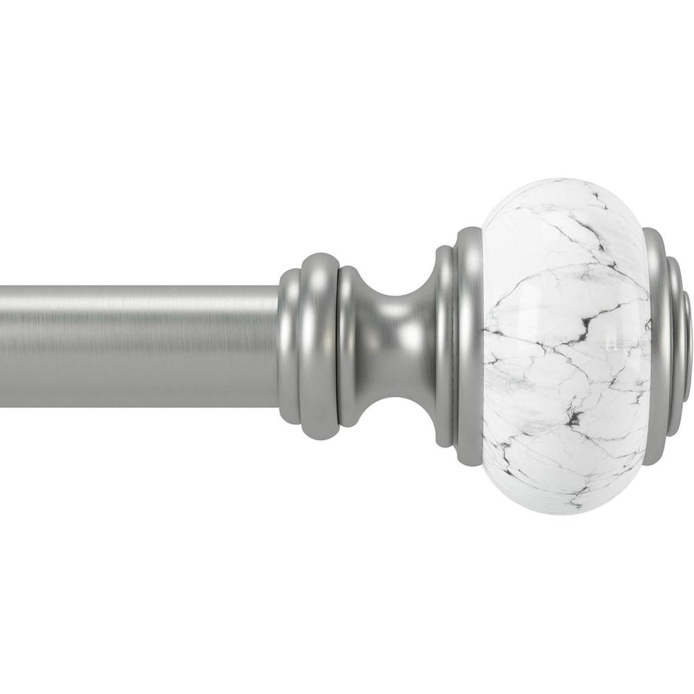 image:imageUmbra Marbello Curtain Rod for Window 36 to 72Inches PewterNickelSteel