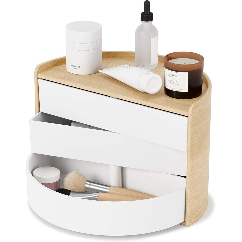 image:imageUmbra Moona Storage Box WhiteNaturalWhiteNatural