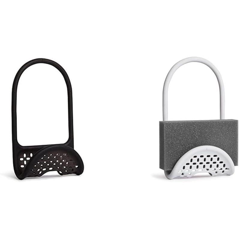 image:imageUmbra Sling Kitchen Sink Accessory SingleSided Sponge Holder Black amp Sling Kitchen Sink Accessory SingleSided Sponge Holder WhiteWhite