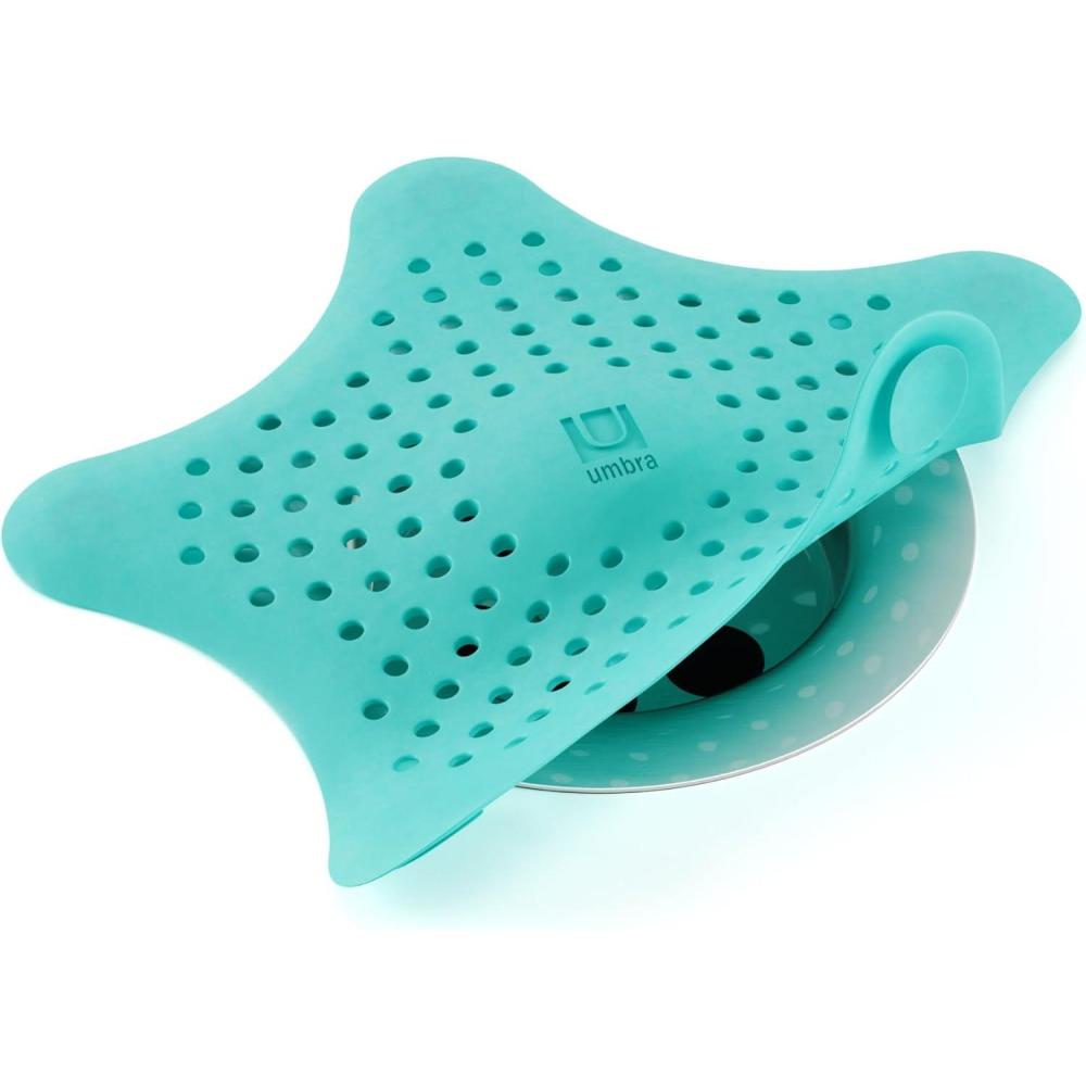 image:imageUmbra Starfish Drain CoverHair Catcher Surf BlueSurf Blue