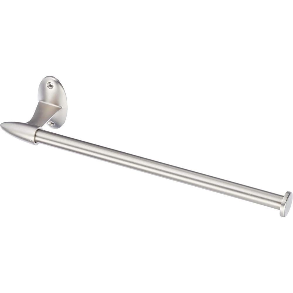 image:imageUmbra Stream Metal Wall Mount Paper Towel Holder Sleek Paper Towel Holder Great for The Kitchen Nickel