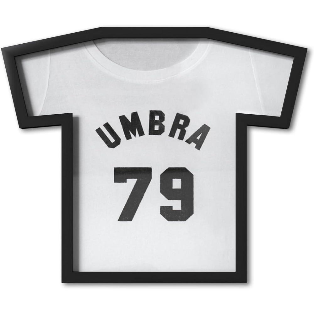 image:imageUmbra TFrame Unique TShirt Display Case to Showcase Adult Sized TShirts Small to Large BlackSmall