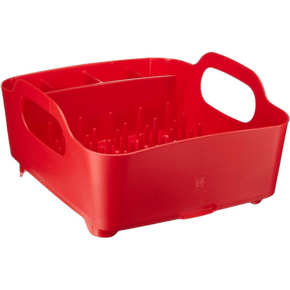 image:imageUmbra Tub Dish Rack Charcoal 330590149Red
