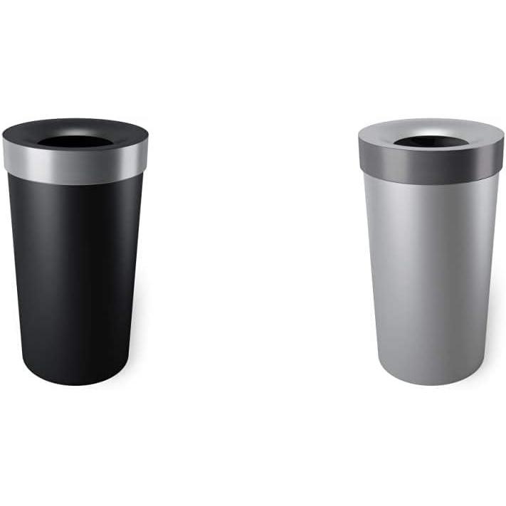 image:imageUmbra Venti SwingTop 165Gallon Kitchen Trash Can 35Inch Tall PewterBlackNickel