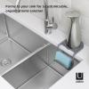 UMBRA Sling Flexible Sink Caddy(Double-Sided Sponge Holder)