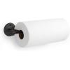 Umbra – 1009237-410 Cappa Paper Towel Holder – Modern Under Cabinet or Wall Mount Dispenser (Horizontal or Vertical), 14″ L x 4″ W x 2.6″ H, Nickel (Pack of 2)(Black)