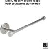 Umbra – 1009237-410 Cappa Paper Towel Holder – Modern Under Cabinet or Wall Mount Dispenser (Horizontal or Vertical), 14″ L x 4″ W x 2.6″ H, Nickel (Pack of 2)(Nickel)