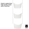 Umbra Bask Hanging Shower Caddy, Bathroom Storage and Organizer for Shampoo, Conditioner, Bath Supplies and Accessories, White