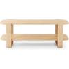 Umbra Bellwood Coffee Table with Storage, Natural(Grey)