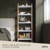 Umbra Bellwood Over-The-Toilet Shelf for Bathroom or Powder Room, White/Natural(White/Natural)
