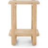 Umbra Bellwood Side Table with Storage, Natural(Modern)
