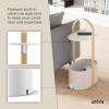 Umbra Bellwood Side Table with Storage and Cable Management, White(White)