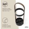 Umbra Bellwood Umbrella Stand, White/Natural(Black/Walnut)