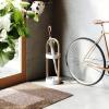 Umbra Bellwood Umbrella Stand, White/Natural(White/Natural)