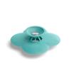 Umbra Bloom Drain Stop and Hair Catcher – Dual Purpose Bathtub Drain Strainer and Stopper with Decorative Floral Design, Anti-Clog Bathroom Accessory for Tubs and Showers – Surf(Surf)