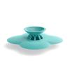 Umbra Bloom Drain Stop and Hair Catcher – Dual Purpose Bathtub Drain Strainer and Stopper with Decorative Floral Design, Anti-Clog Bathroom Accessory for Tubs and Showers – Surf(Surf)