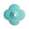 Umbra Bloom Drain Stop and Hair Catcher – Dual Purpose Bathtub Drain Strainer and Stopper with Decorative Floral Design, Anti-Clog Bathroom Accessory for Tubs and Showers – Surf(Surf)