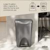 Umbra Brim Step On Trash Can(Nickel)