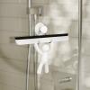 Umbra Buddy Bathroom Squeegee for Shower, Mirror, Window – Adhesive Storage Hook Included