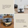 Umbra Buddy Countertop Paper Napkin Holder, Black
