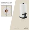 Umbra Buddy Countertop Paper Towel Holder, White(Black)