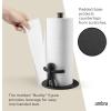 Umbra Buddy Countertop Paper Towel Holder, White(Black)