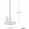 Umbra Buddy Countertop Paper Towel Holder, White(White)