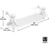 Umbra Buddy Floating Wall Shelf(White)