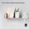 Umbra Buddy Floating Wall Shelf(White)