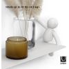 Umbra Buddy Floating Wall Shelf(White)