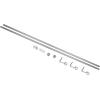 Umbra Cappa Adjustable Curtain Rods for Windows (72-144 inches) – Nickel