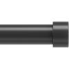 Umbra Cappa Curtain Rod Set, Includes Brackets & Hardware, 66 to 180-Inches, Black