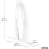Umbra Flex Adhesive Squeegee, White((Pack of 1))