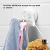 Umbra Flex Shower Storage Accessories with Patented Gel-Lock Technology Suction Cup, 5.8170000000000002 x 7.7469999999999999 x 6.1470000000000002 cm, White(White)