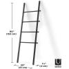 Umbra Leana Ladder, Black