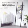 Umbra Leana Ladder, Black
