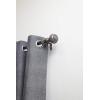 Umbra Marbello Curtain Rod for Window, 36 to 72-Inches, Pewter(Pewter)