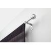 Umbra Meridan 1/2-Inch Drapery Rod for Window, 48 to 88-Inch, Matte Nickel