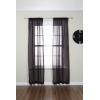 Umbra Meridan 1/2-Inch Drapery Rod for Window, 48 to 88-Inch, Matte Nickel